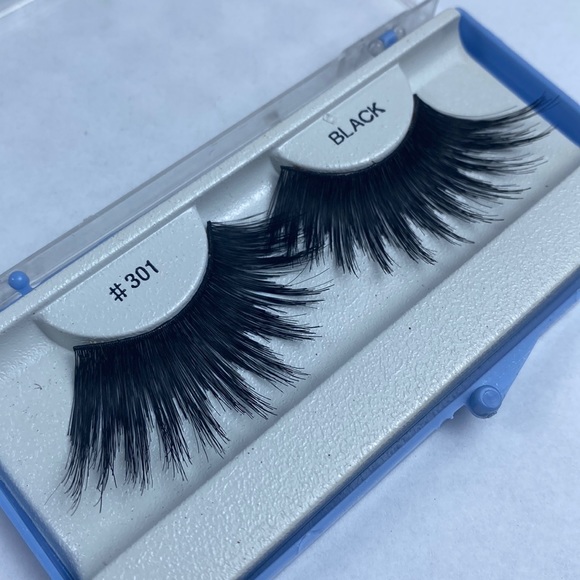 Extra extra long diva lashes number 301 black xxl full doll costume - Picture 1 of 1